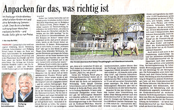 Titel: Anpacken für das, was richtig ist